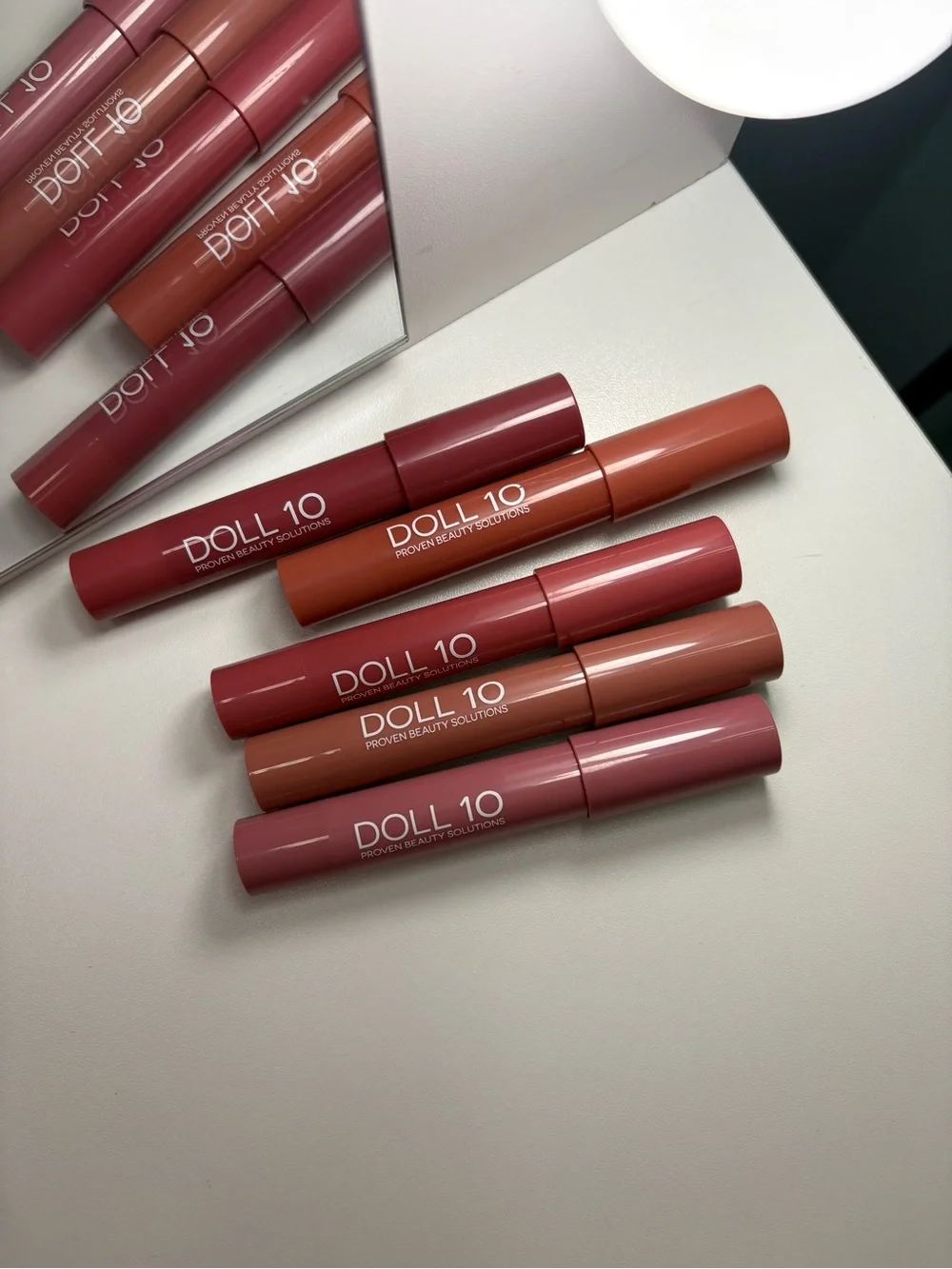 Doll 10 One Kiss At A Time Holiday Lip Crayon Collection